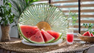 スイカと涼を感じる夏の風物詩