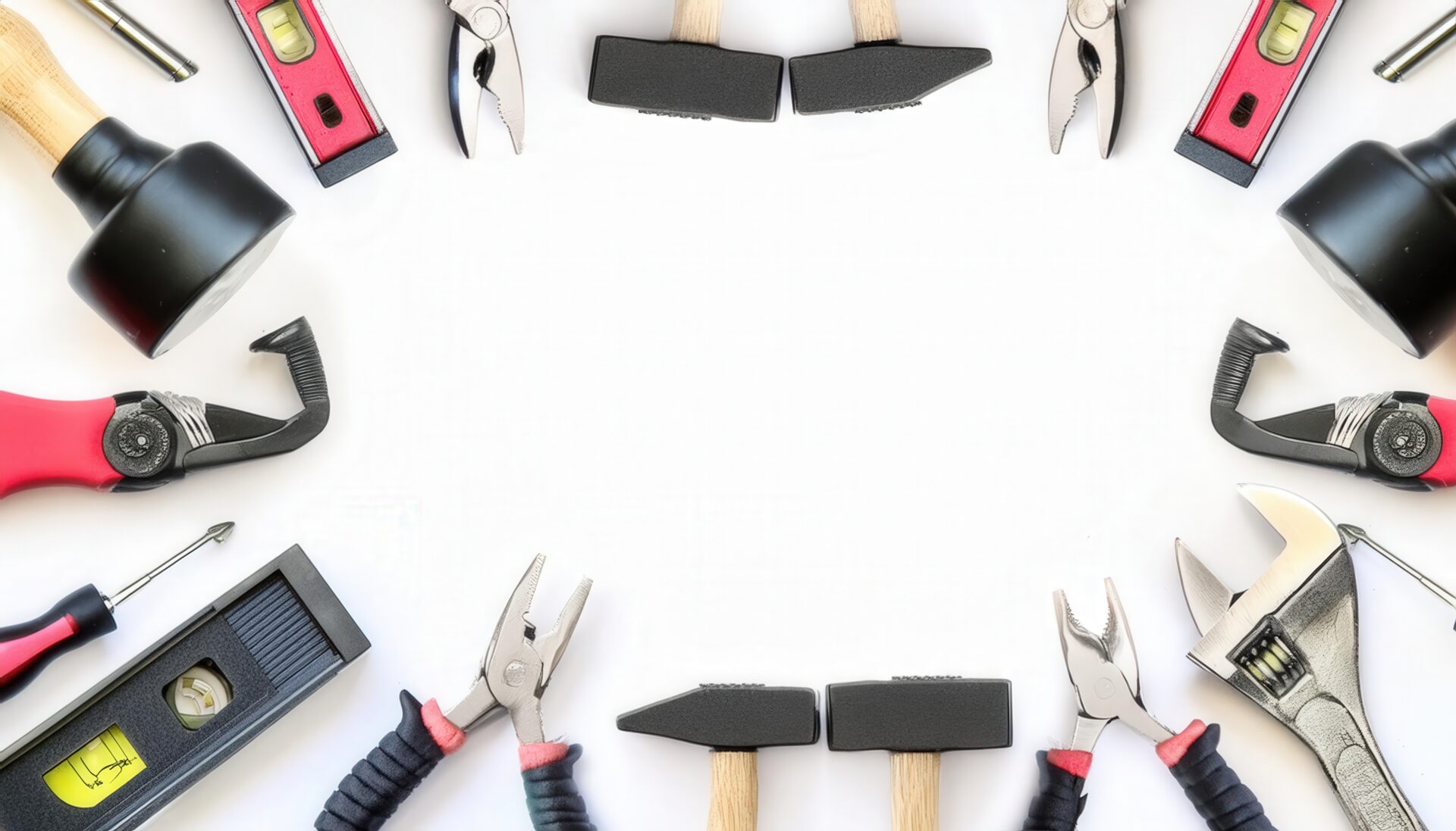 工具と作業用具のフレーム