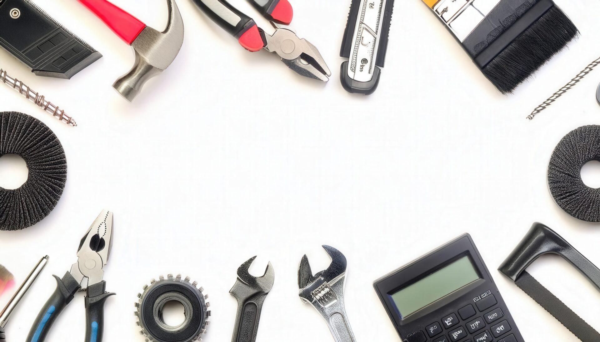 工具と作業用具のフレーム