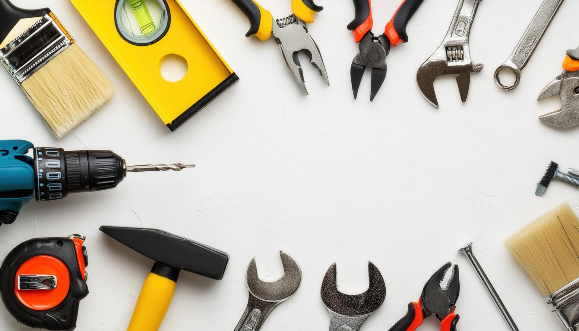 工具と作業用具のフレーム