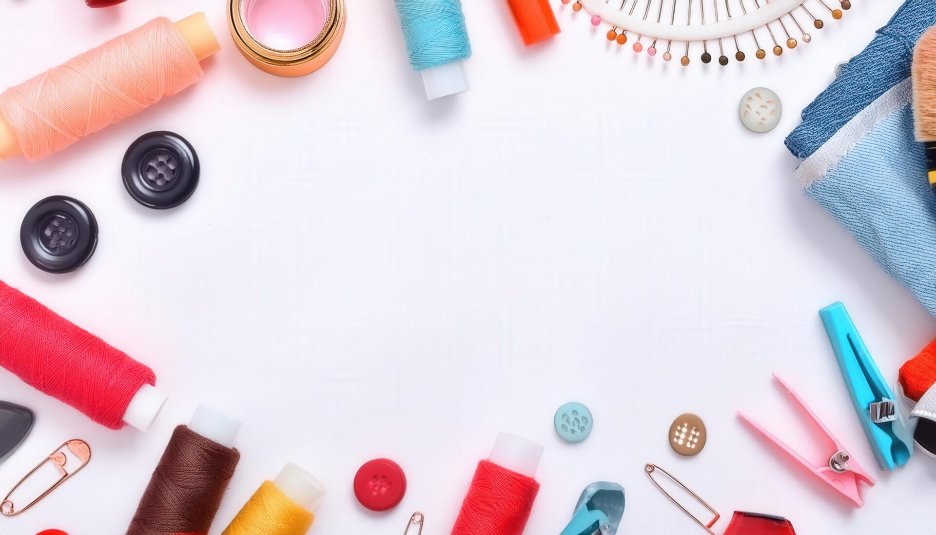 裁縫道具のフレーム