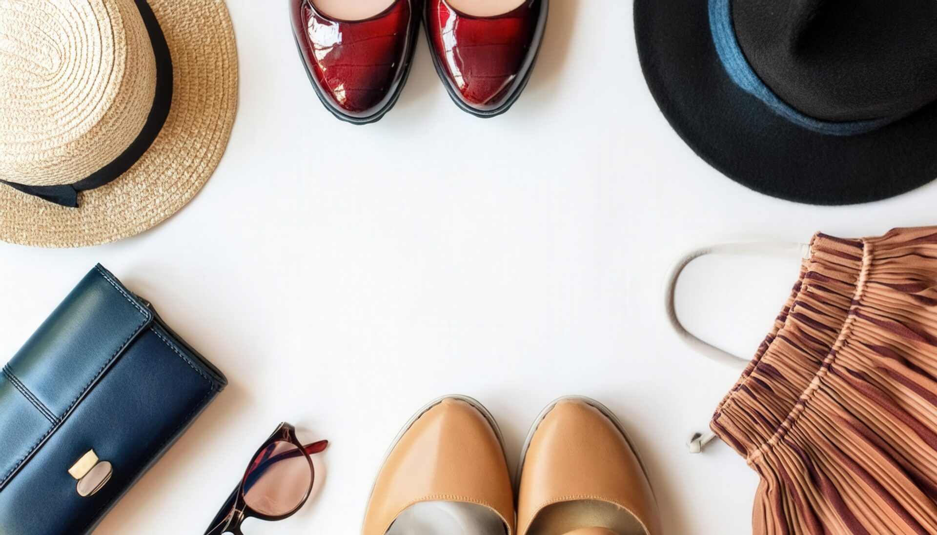 おしゃれな女性向け小物とバッグ