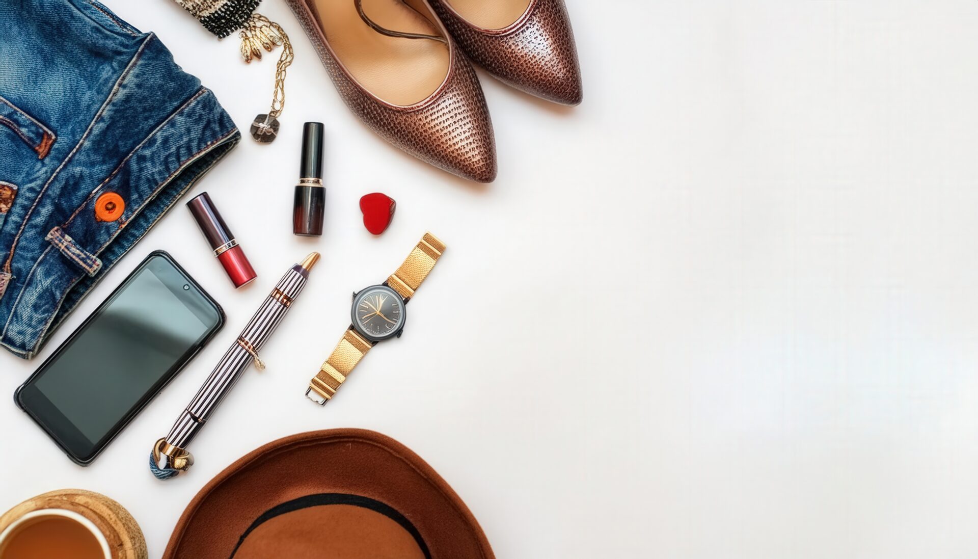 女性向けカジュアルファッションアイテム