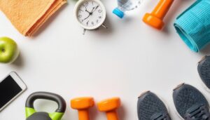 健康的なライフスタイルのためのアイテム配置