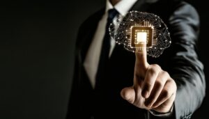 指で操作するホログラムの脳