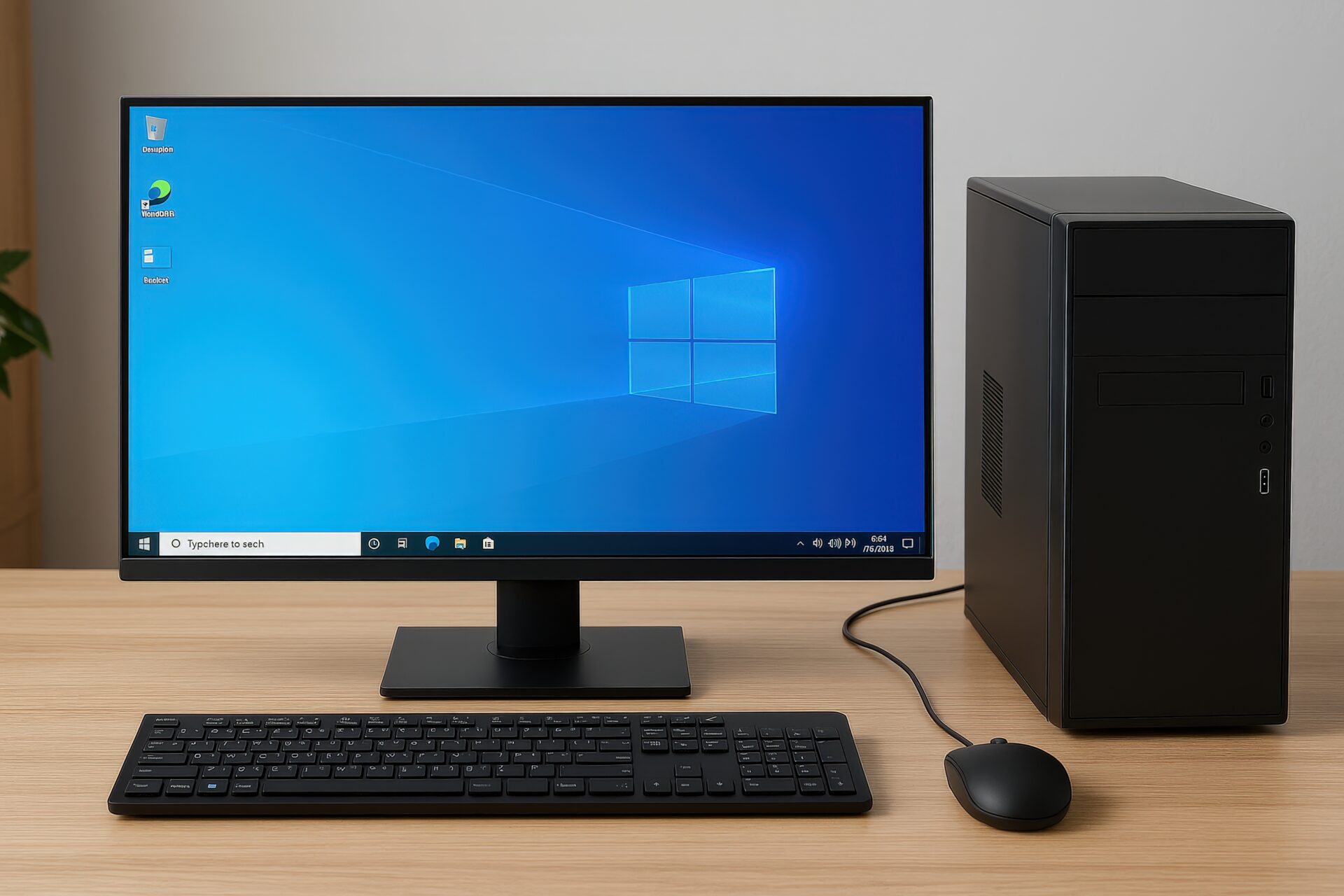 シンプルなWindowsデスクトップ環境