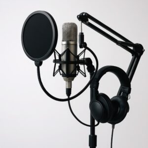 ナレーション録音用機材