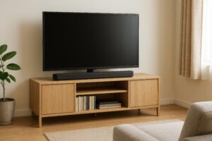 リビングのテレビとサウンドバー2