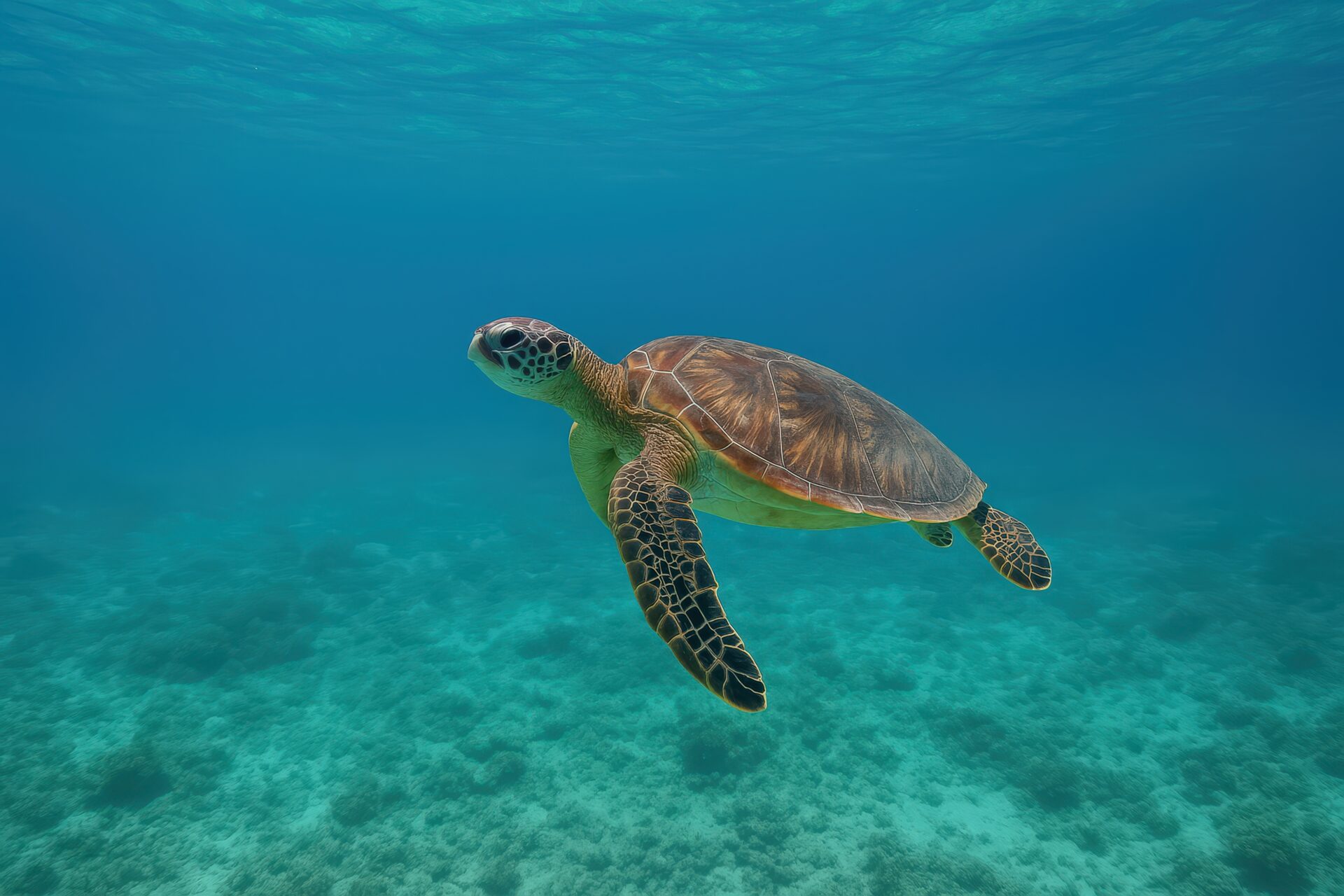 草むらを進むアオダイショウ