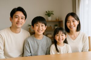 子供たちと過ごす暖かな日常