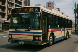 渋谷行きの路線バス