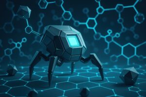 分子構造と連携するナノロボット