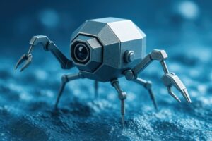 多脚型ナノカメラロボット