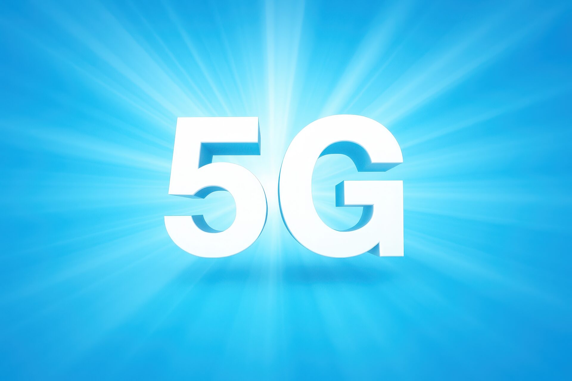 5Gの光背景コンセプトデザイン