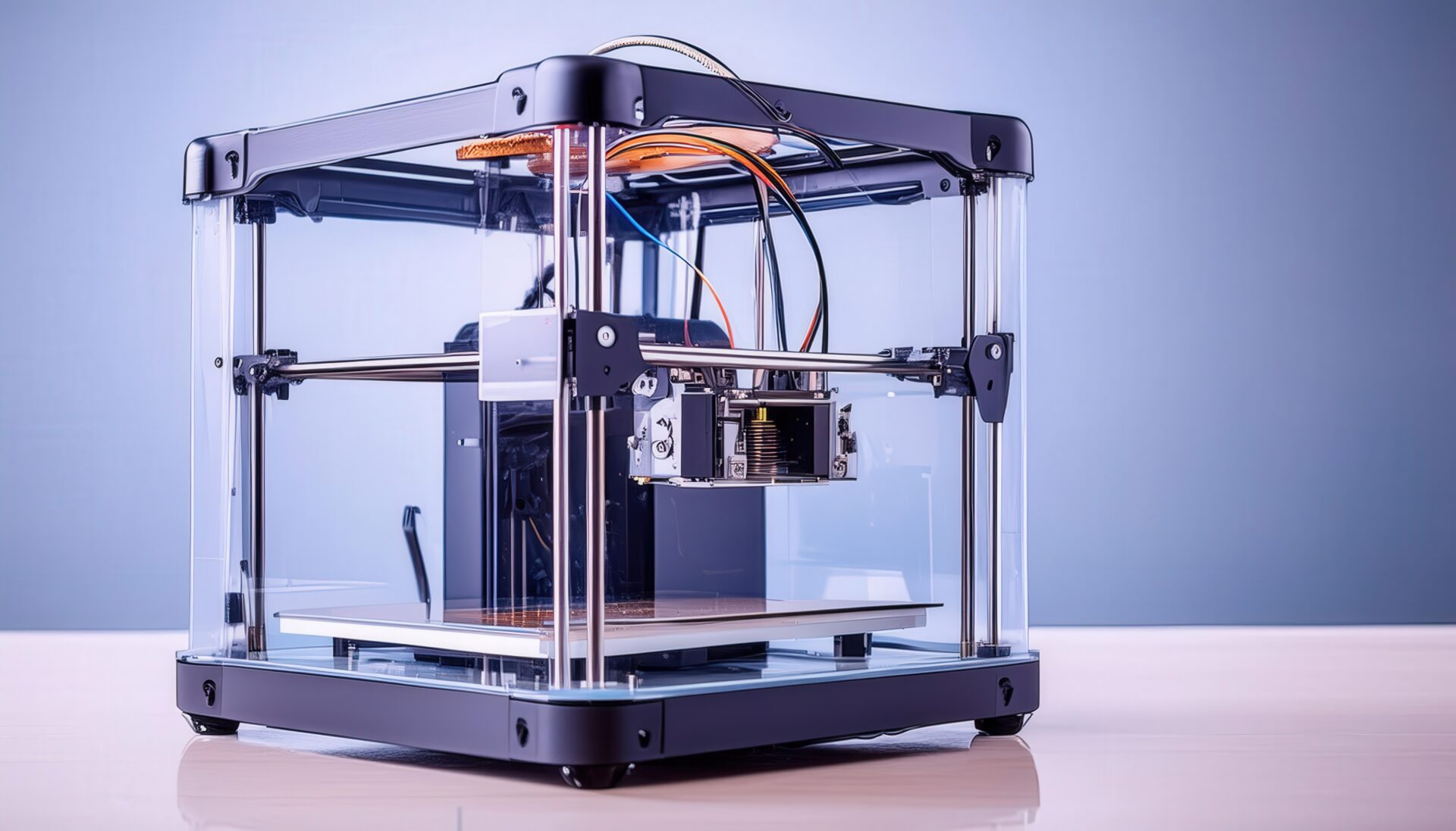 透明ケース付き3Dプリンター