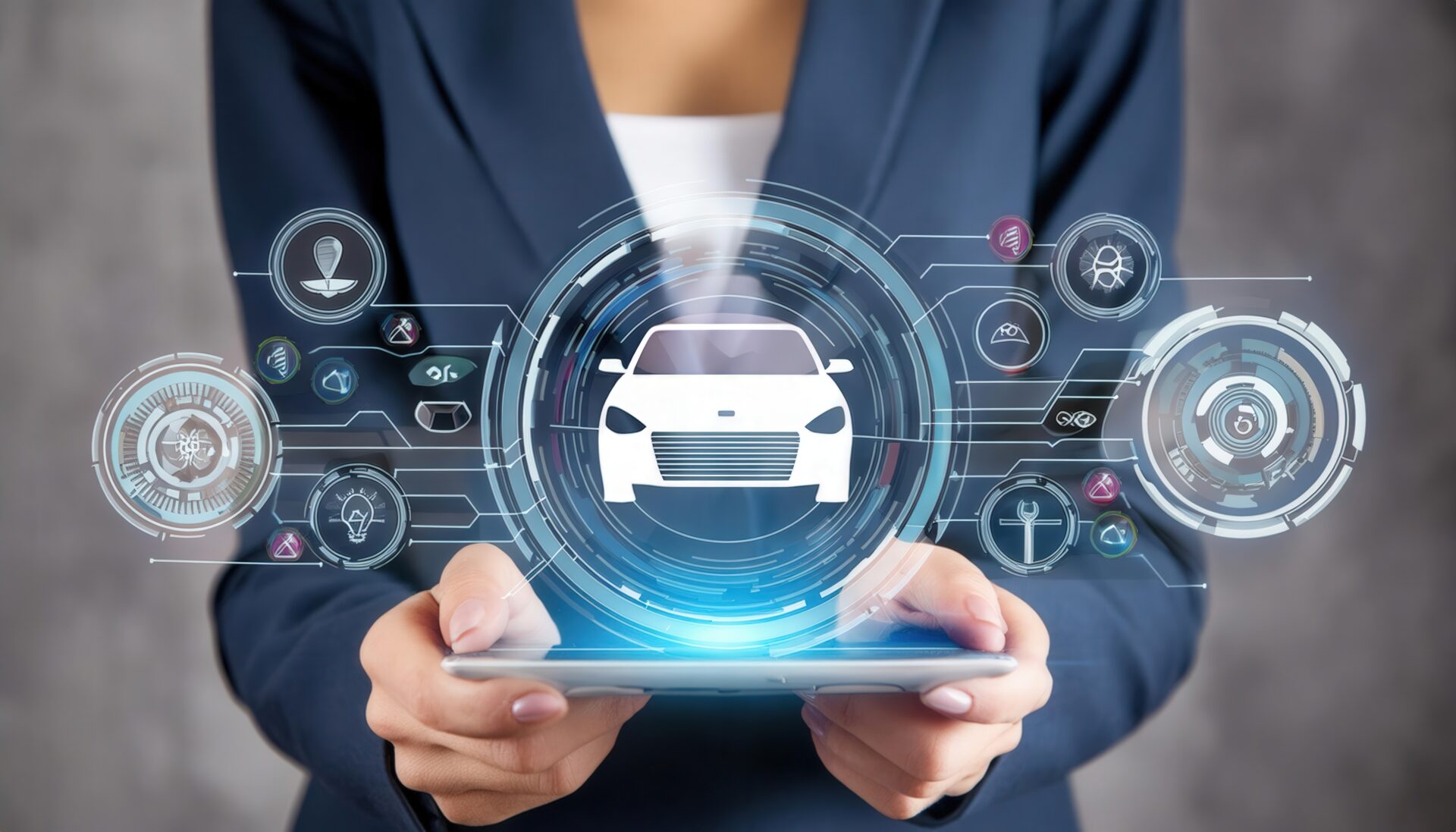 スマートフォンから車を制御する技術