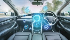 自動車の未来型デジタルインターフェース