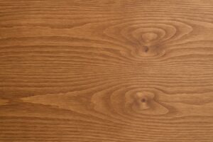 美しい年輪模様が見えるリアルな木板