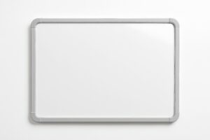 グレーフレームのホワイトボード正面