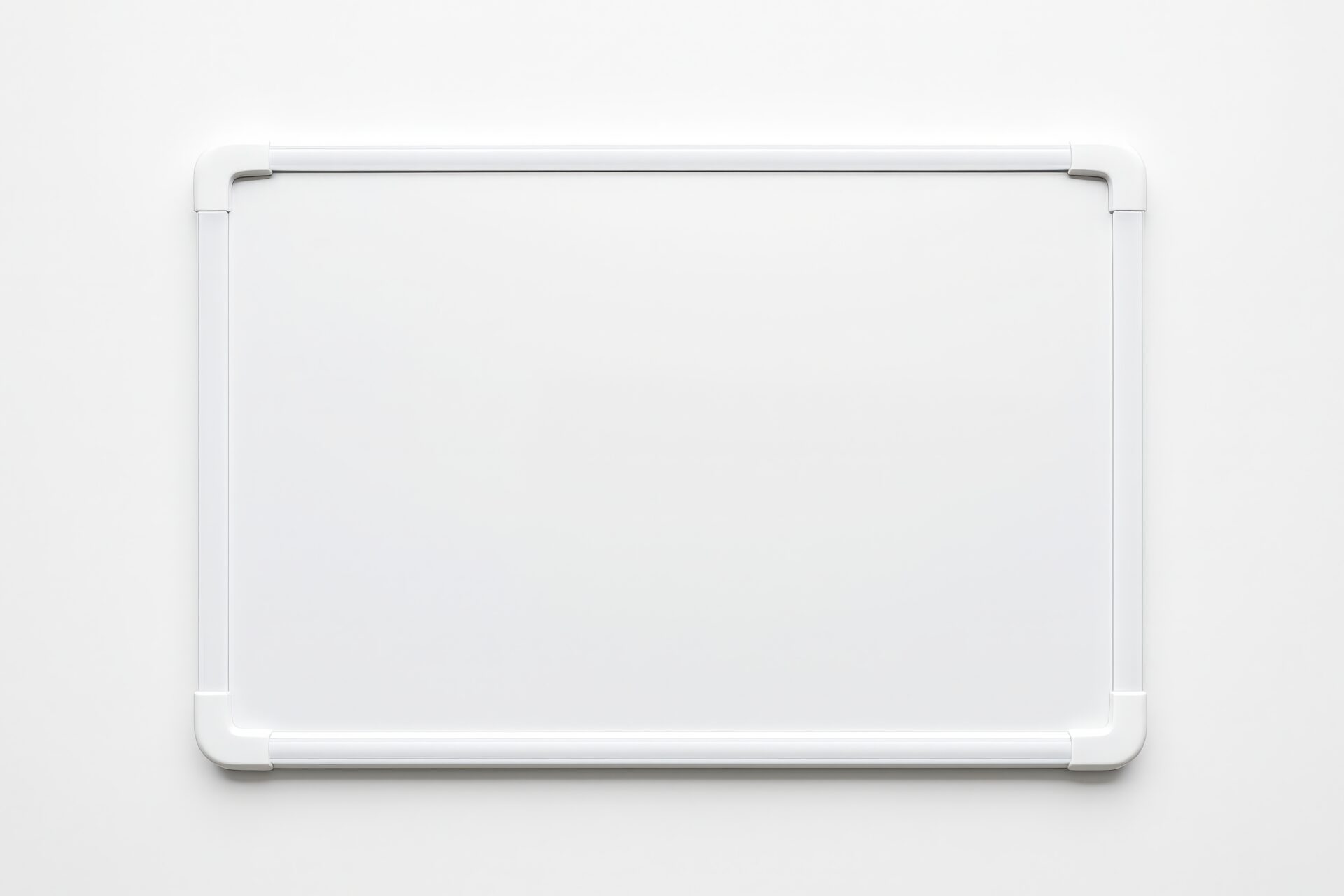 白いフレームのホワイトボード