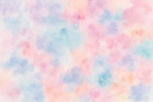 パステル調の水彩絵の具で描かれた柔らかい背景