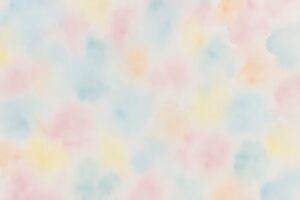淡い色合いが広がるパステル水彩テクスチャ