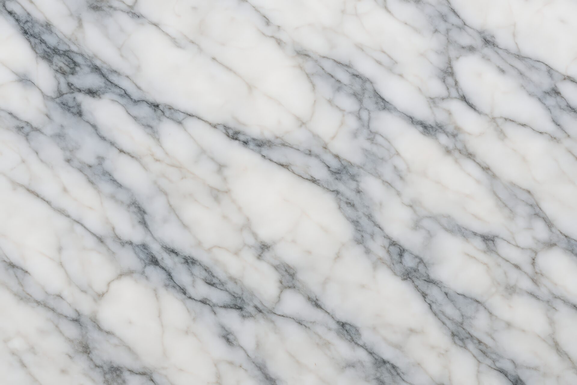 白地にグレーの筋模様が入ったリアルな大理石背景