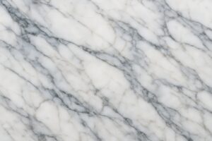 白地にグレーの筋模様が入ったリアルな大理石背景