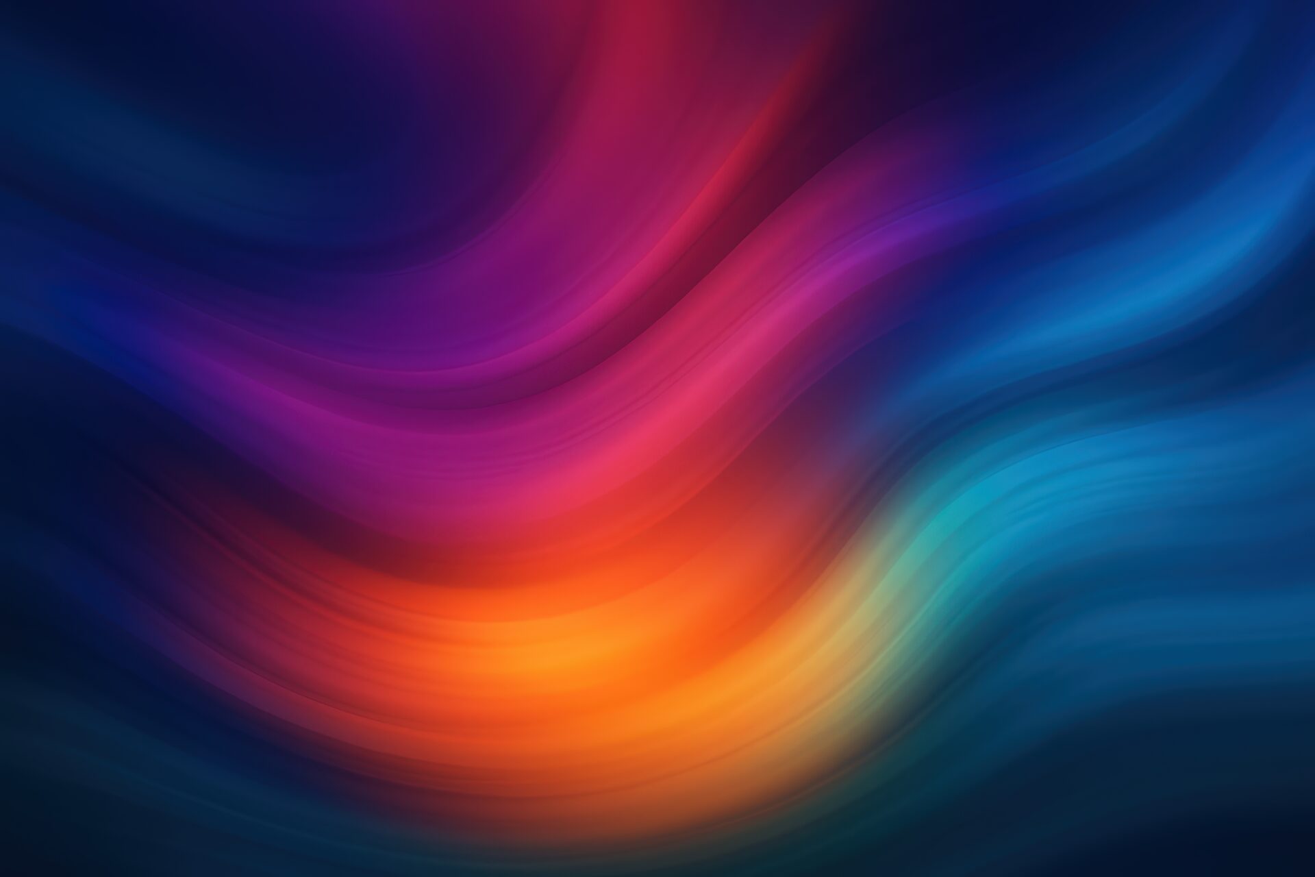 縦方向に伸びる鮮やかな色の流線が印象的な抽象背景