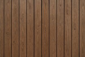 ダークブラウンの木製フェンステクスチャ