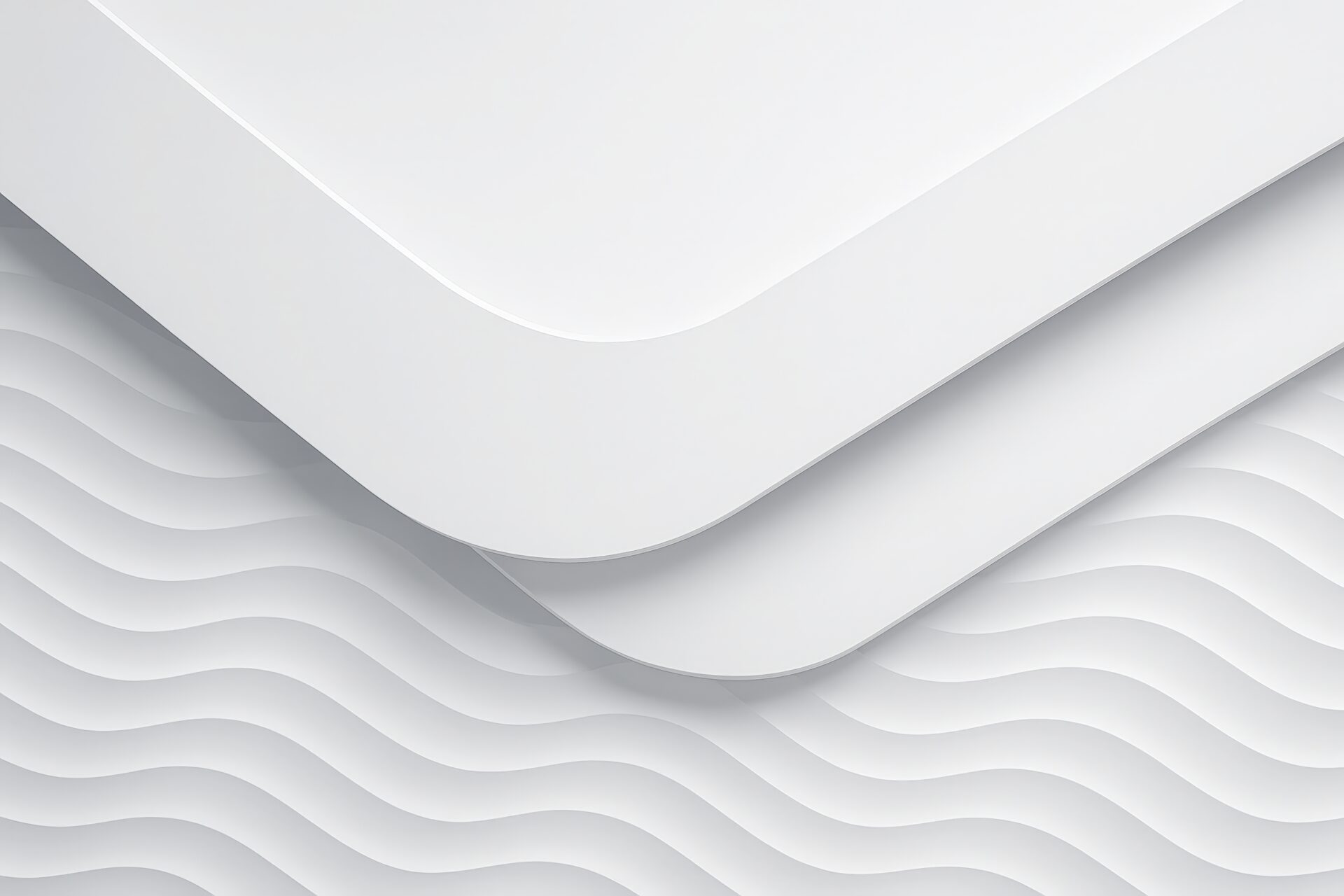 丸みを帯びた白パネルと波形テクスチャ背景