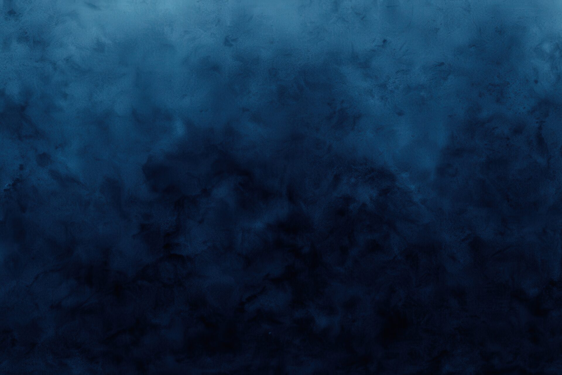 暗いトーンの青色グラデーション背景