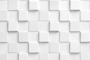ポップアップ風の白ブロック格子模様背景