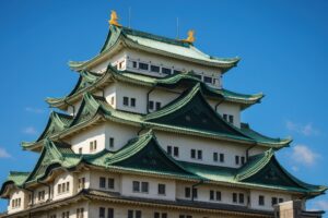 歴史的建築物・名古屋城のディテール写真