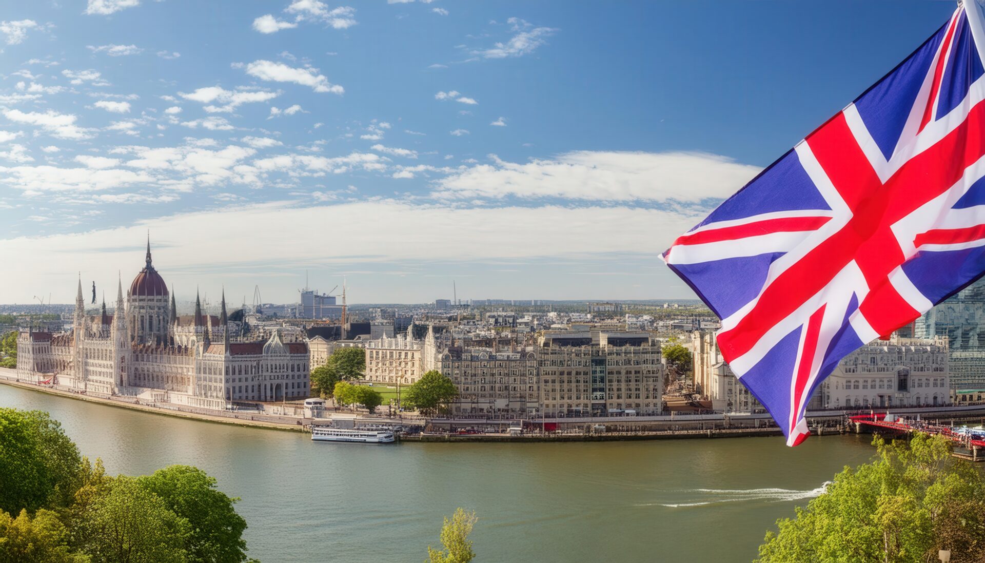 川とユニオンジャック