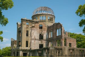 広島の原爆ドーム