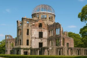 広島の原爆ドーム