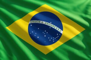 ブラジル国旗の詳細とその中央に描かれた星と標語