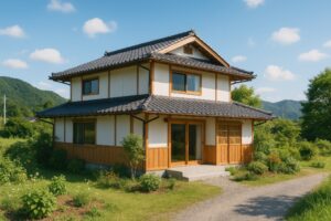 木の温もりを感じる里山の和風住宅