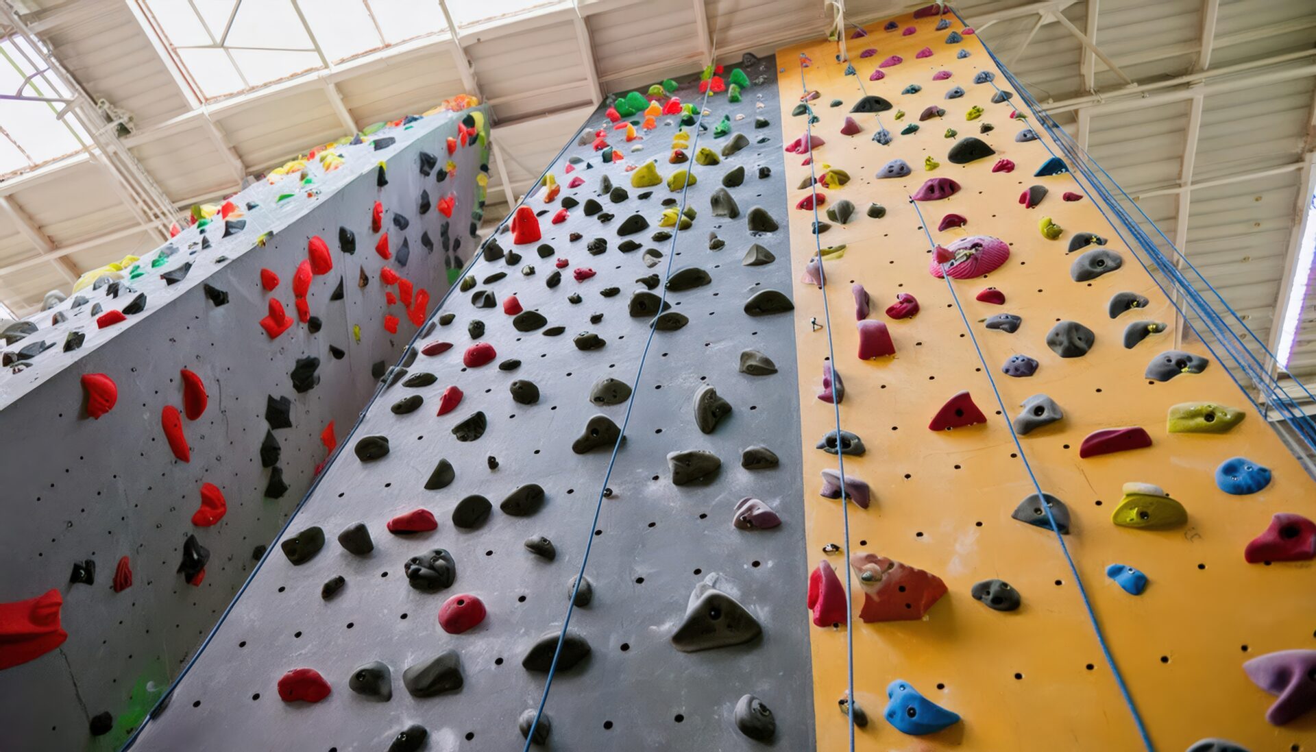 ボルダリング施設全体