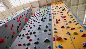 ボルダリング施設全体