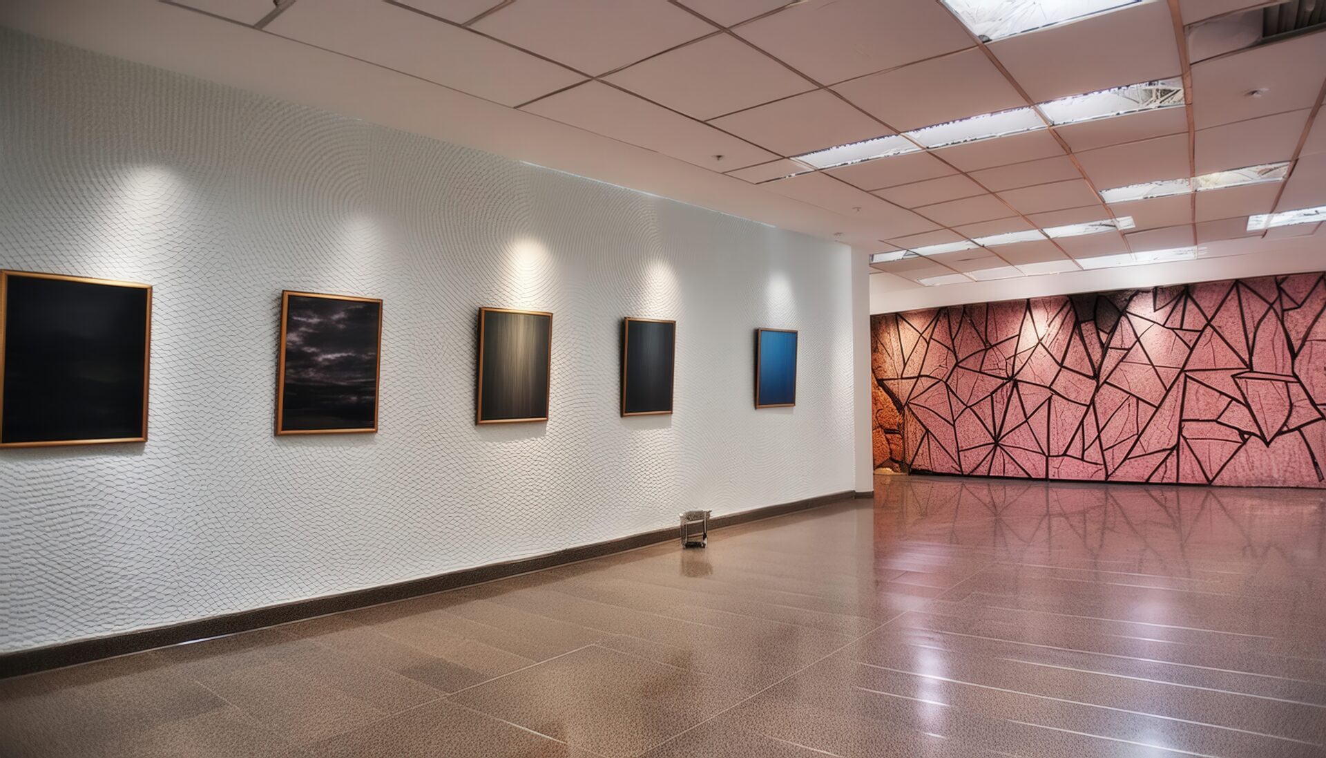 ギャラリーの展示スペース