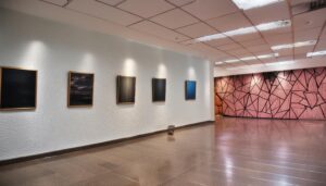 ギャラリーの展示スペース