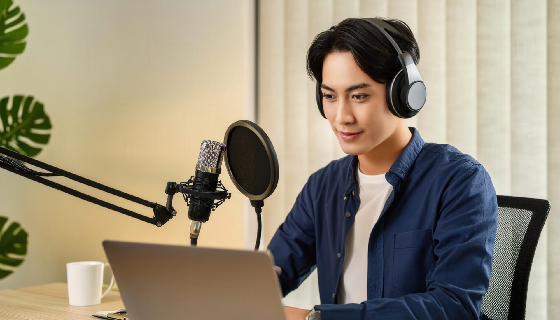 音声収録風景