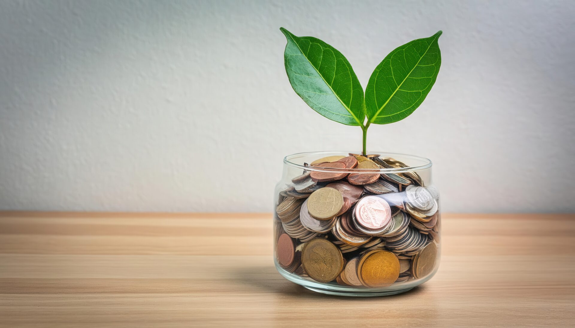 コインと芽の貯金瓶03