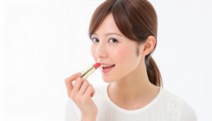 リップを持つ女性3