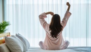 朝のストレッチ10