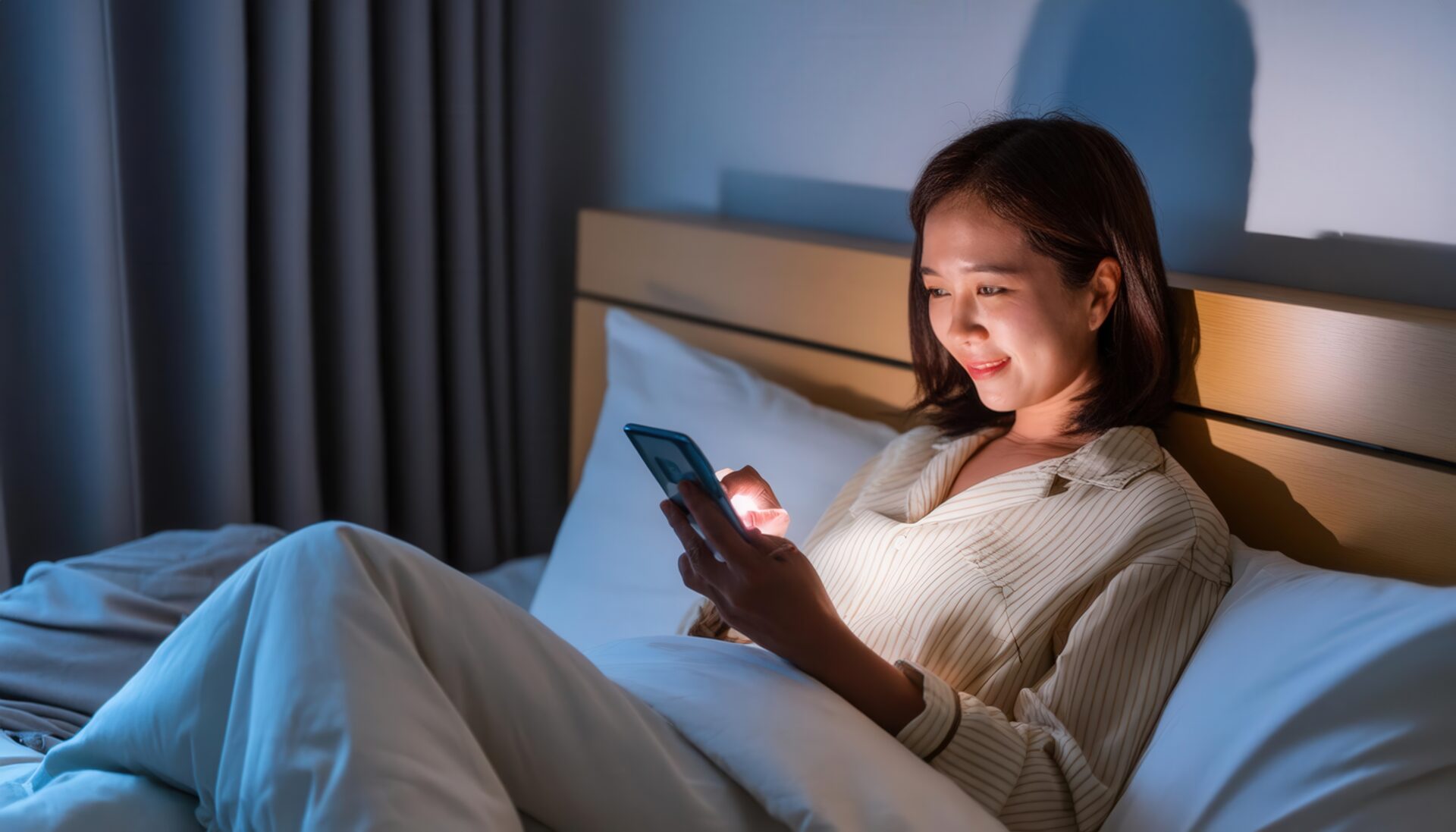 寝ながらスマホ5