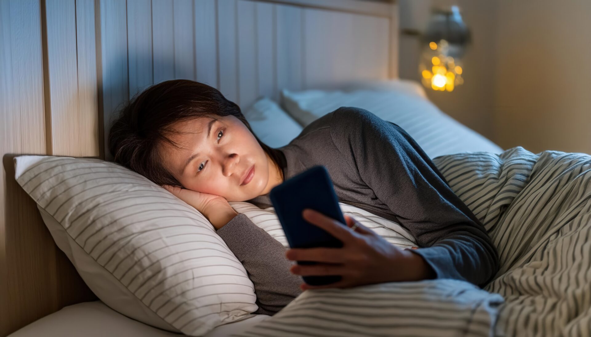 寝ながらスマホ6