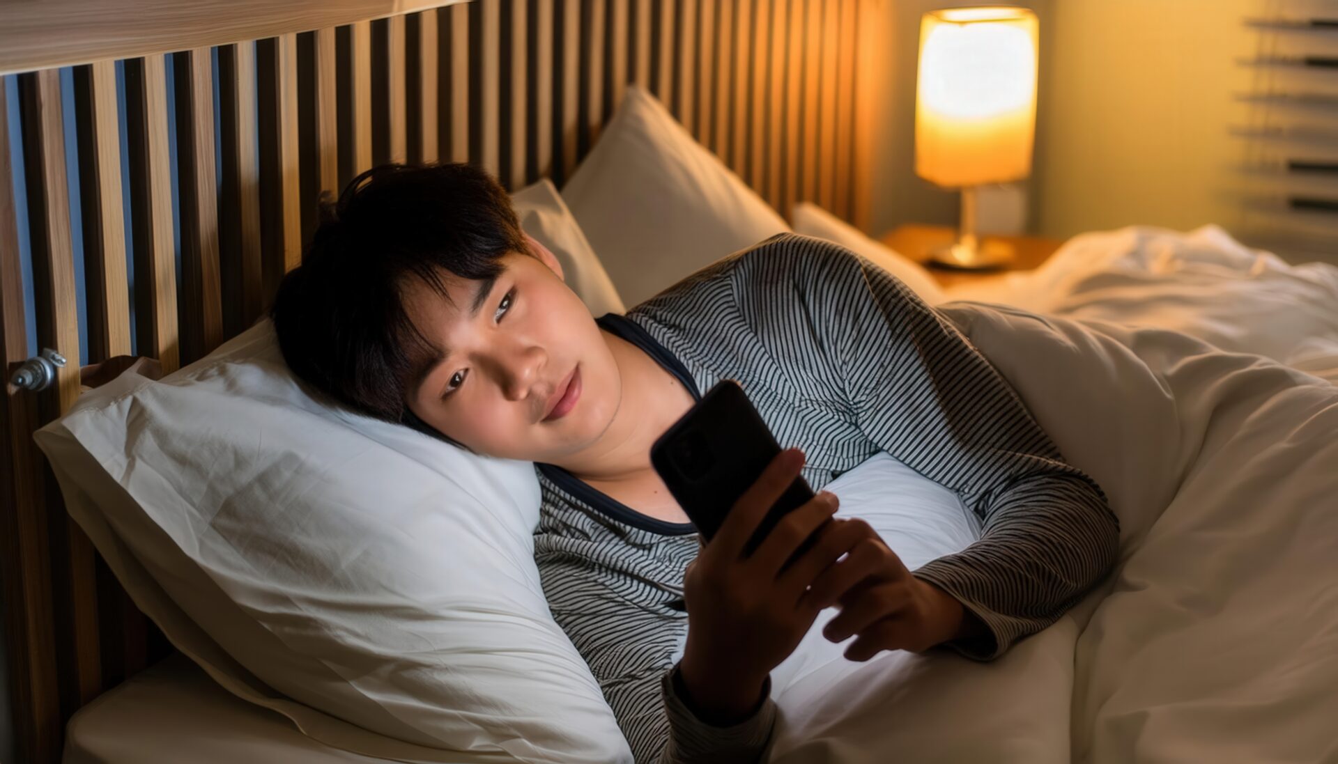 寝ながらスマホ12